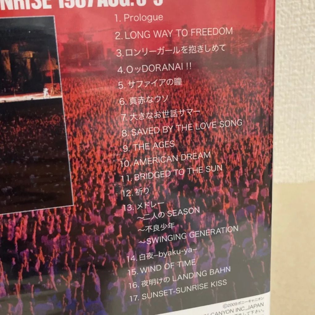 未開封】DVD/THE ALFEE SUNSET-SUNRISE 1987 - メルカリ