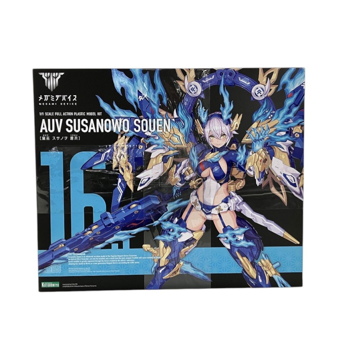 KOTOBUKIYA - 【新品未開封】メガミデバイス　皇巫 スサノヲ 蒼炎 ※特典付き Amazon | 壽屋(KOTOBUKIYA) メガミデバイス 皇巫 スサノヲ 蒼炎