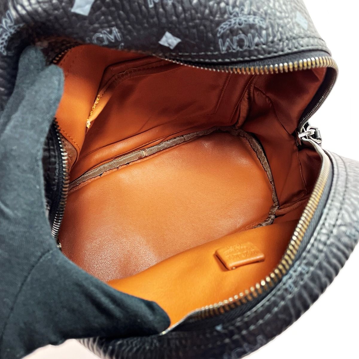 MCM エムシーエム リュック ブラック バックパック レザー
