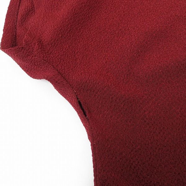 #snc Ts コレクション 詩仙堂 ヒトシタムラ カットソー 赤 黒 ちりめん 半袖 ドルマン 女の子柄 レディース [940248] s Ts コレクション 詩仙堂 ヒトシタムラ カットソー 半袖 赤