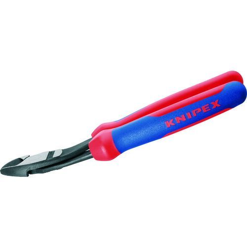 KNIPEX 強力型ニッパー 12°オフセット型 200mm 【公式通販】