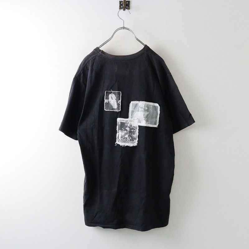 Misbhv＞＞＞Misbhv ロゴプリント クルーネック T シャツ ミスビヘイブ MISBHV ヴィンテージ加工 ロゴプリント クルー