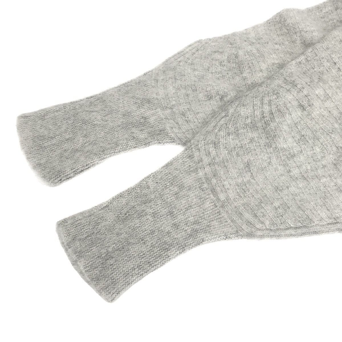 enrica エンリカ カシミヤシャギーニットカーディガン グレー - メルカリ