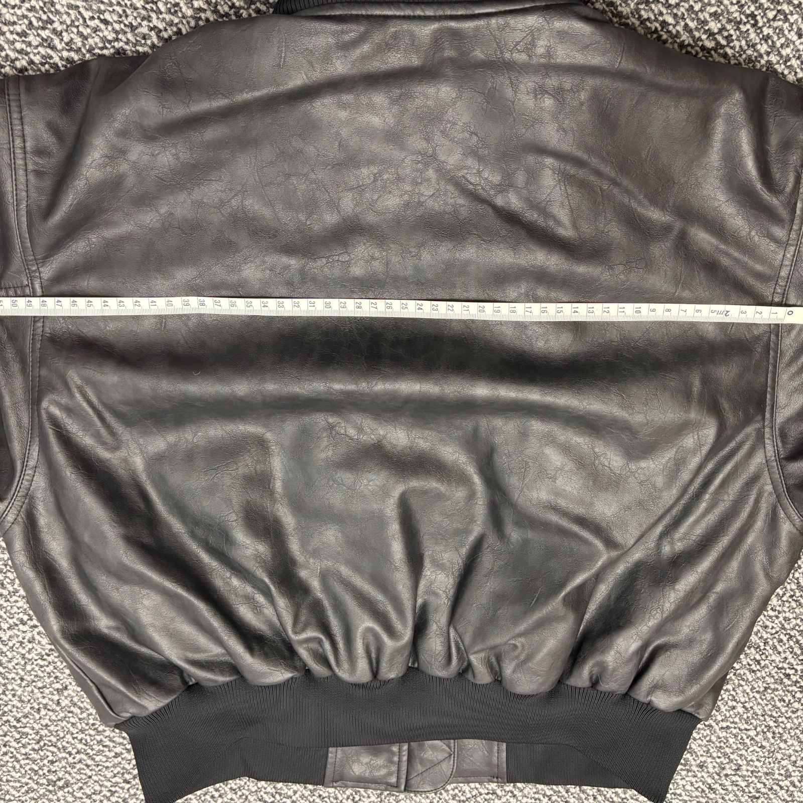 新品M】ADILENIUMシーズン3 ビンテージ　フェイクレザージャケット　黒白 adidas Originals - 新品⭐️ADILENIUM シーズン 3 ビンテージ