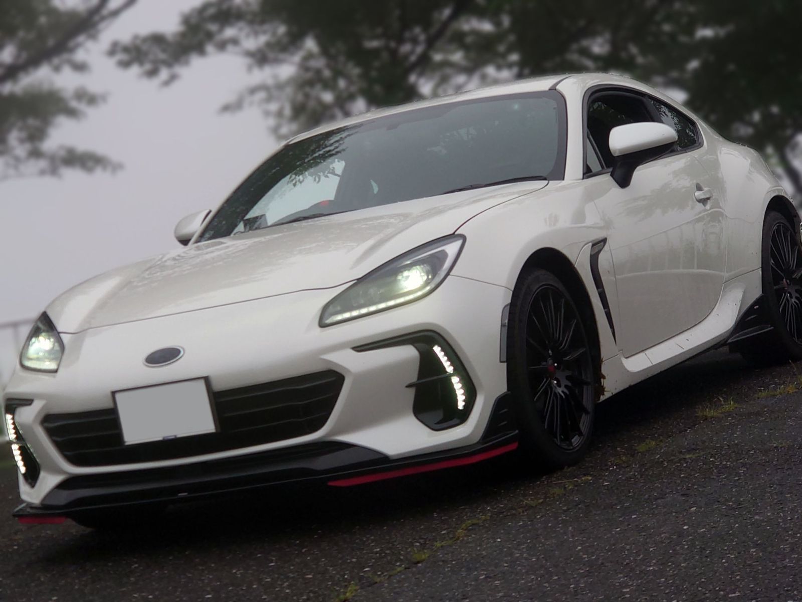 Tint+再利用できる BRZエンブレム スモークフィルム(スモーク20％ 前後セット) ZD8 BR-Z zd8 brz
