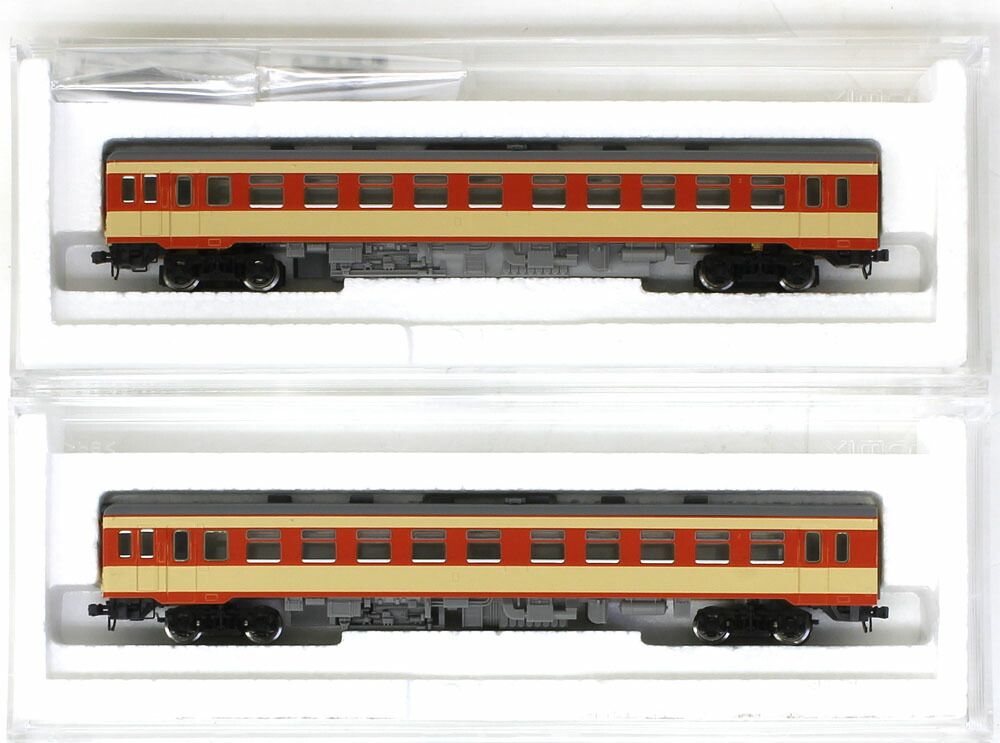 TOMIX 98026 国鉄 キハ26形ディーゼルカー（初期急行色・バス窓）2両 国鉄 キハ26形ディーゼルカー（初期急行色・バス窓）セット