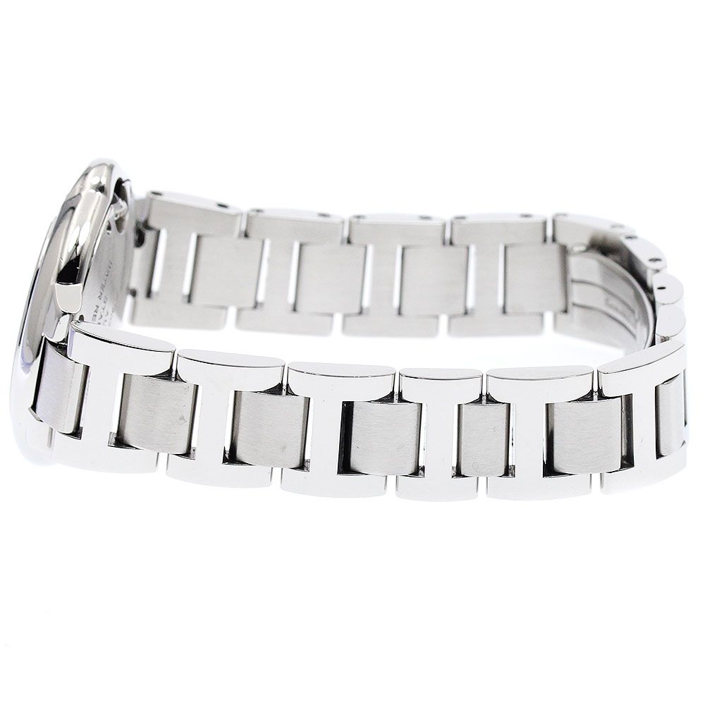 カルティエ CARTIER WE902074 バロンブルー 33mm 11Pダイヤ 自動巻き