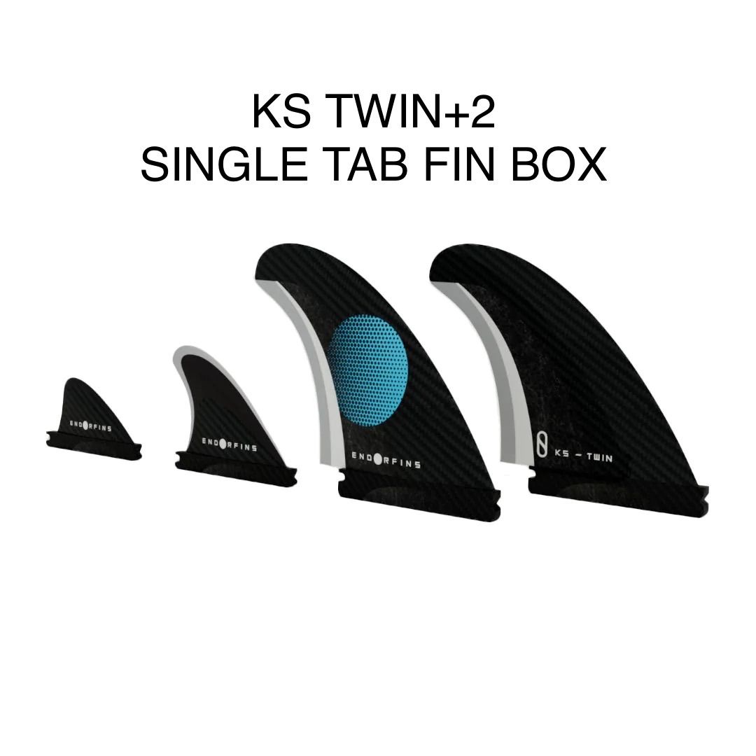 スレーターデザインエンダーフィン KS TWIN+2 シングルタブFIN BOX