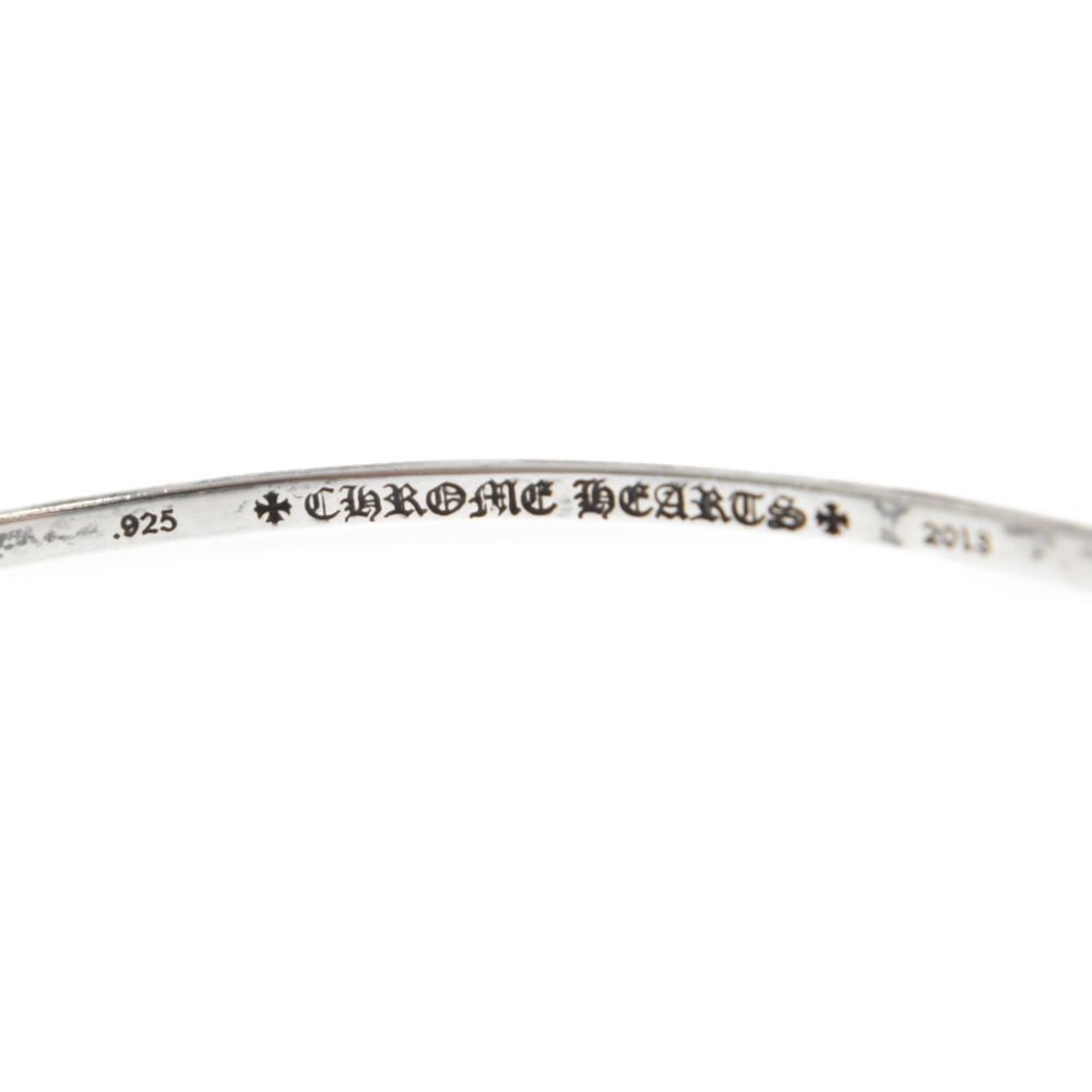 CHROME HEARTS (クロムハーツ) CH CROSS BUBBLEGUM BANGLE CHクロス 