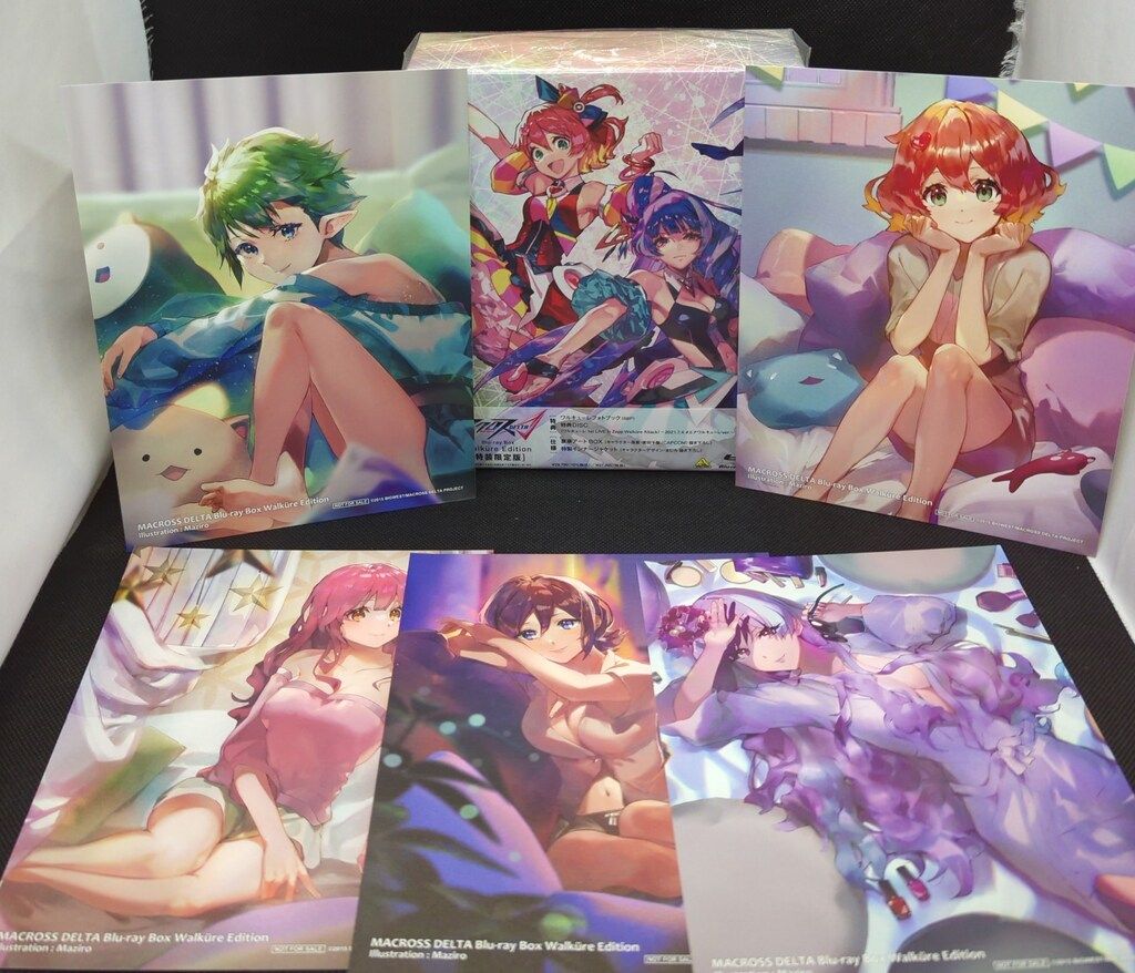 アニメBlu-ray マクロスΔ Blu-ray Box Walkure Edition 特装 版