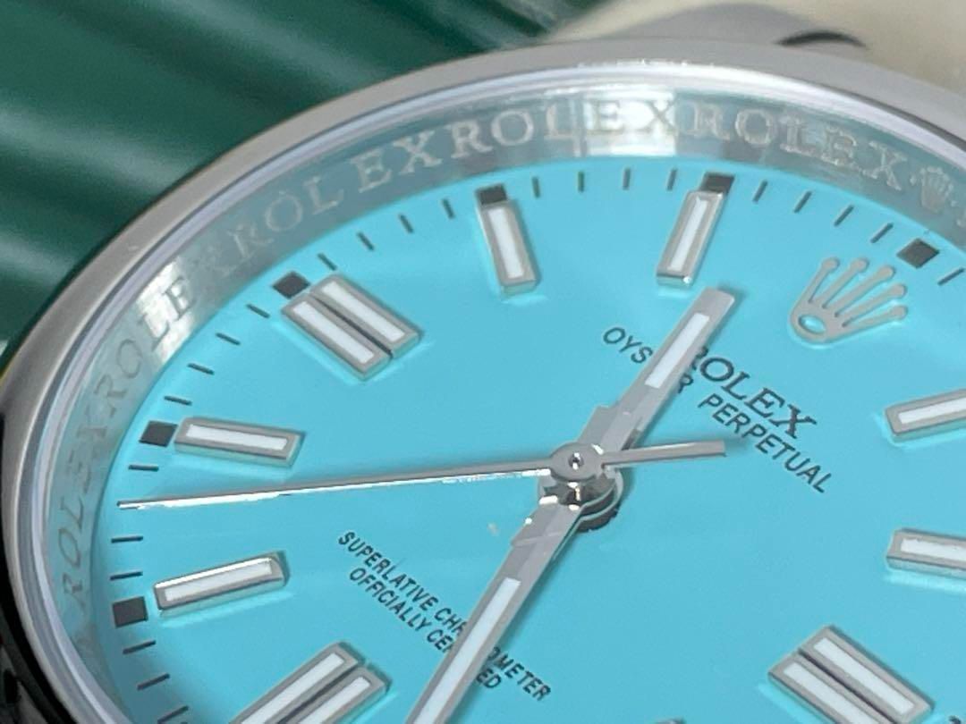ロレックス】オイスターパーペチュアルタイコーズ36男女兼用コマ調整し  