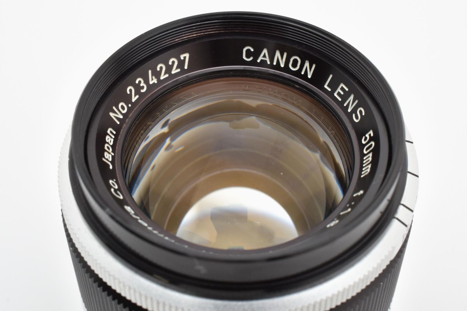 Canon／キヤノン L レンズ 50mm F1.8 後期型 Leica L39マウント
