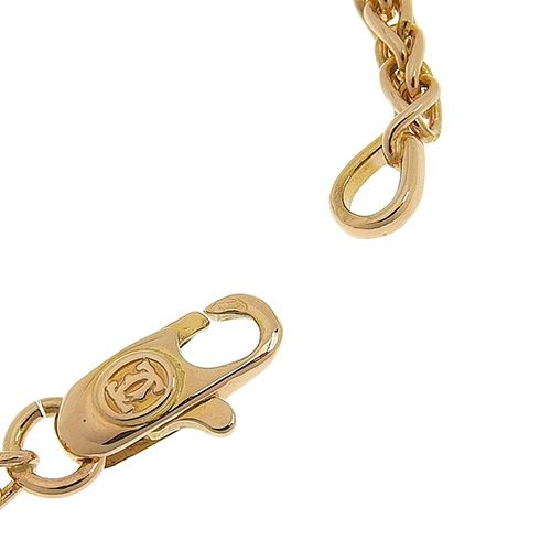 CARTIER(カルティエ) スパイクチェーン ネックレス K18 ピンクゴールド