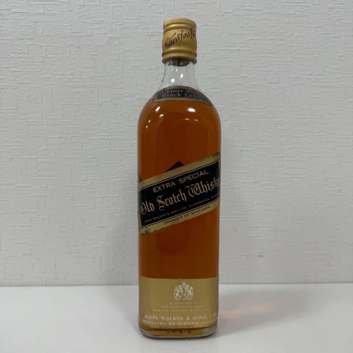 酒【満20歳以上】Jonnie Walker Black Label　ウィスキー 750ml　S240802-2