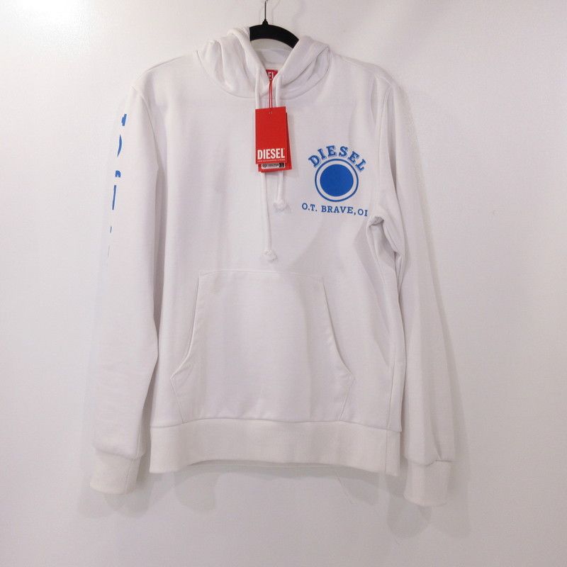 姫路東店 DIESEL | ディーゼル パーカー S-GINN-HOOD-K21 A110610HAYT ホワイト サイズ M 102