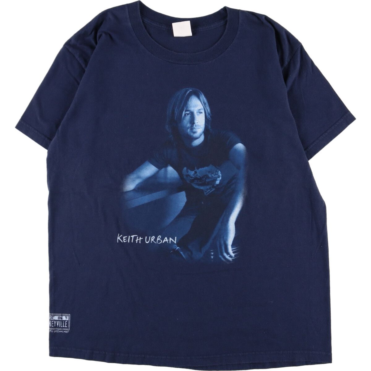keith urban キースアーバン Tシャツ (古着) Keith Urban キース・アーバン バンドTシャツ ヴィンテージ 黒 M
