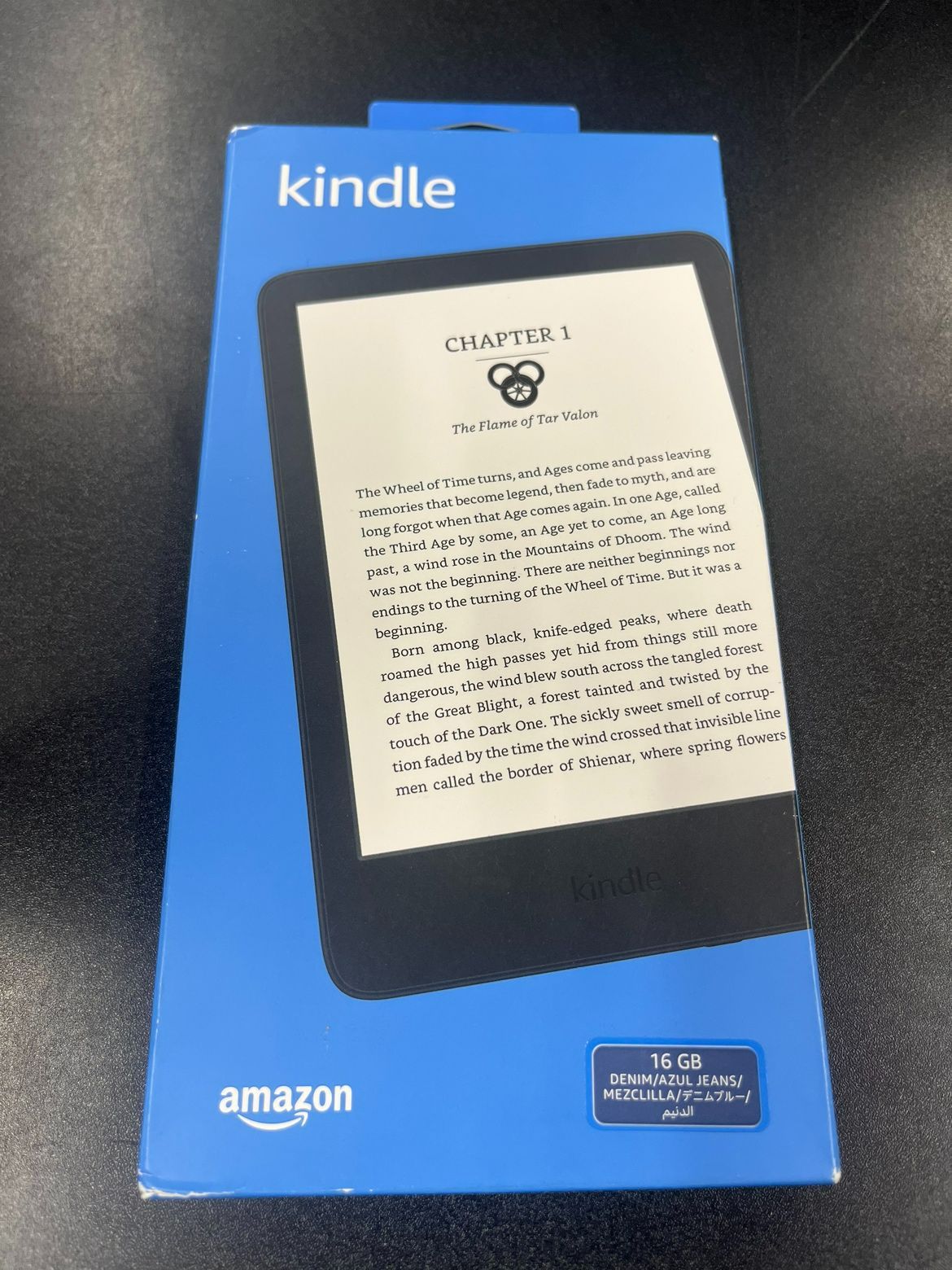 未使用・箱キズあり】Kindle (16GB) 6インチディスプレイ 電子書籍