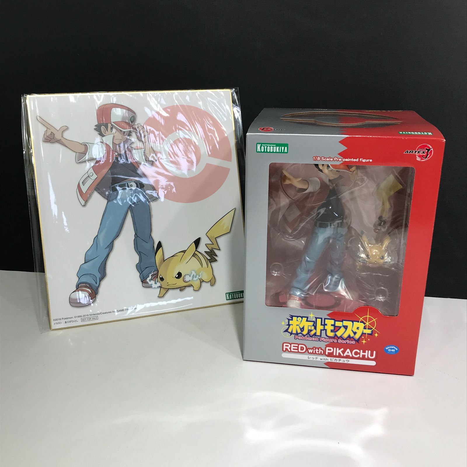 ポケモン レッドwithピカチュウ 未開封 コトブキヤ フィギュア 【公式