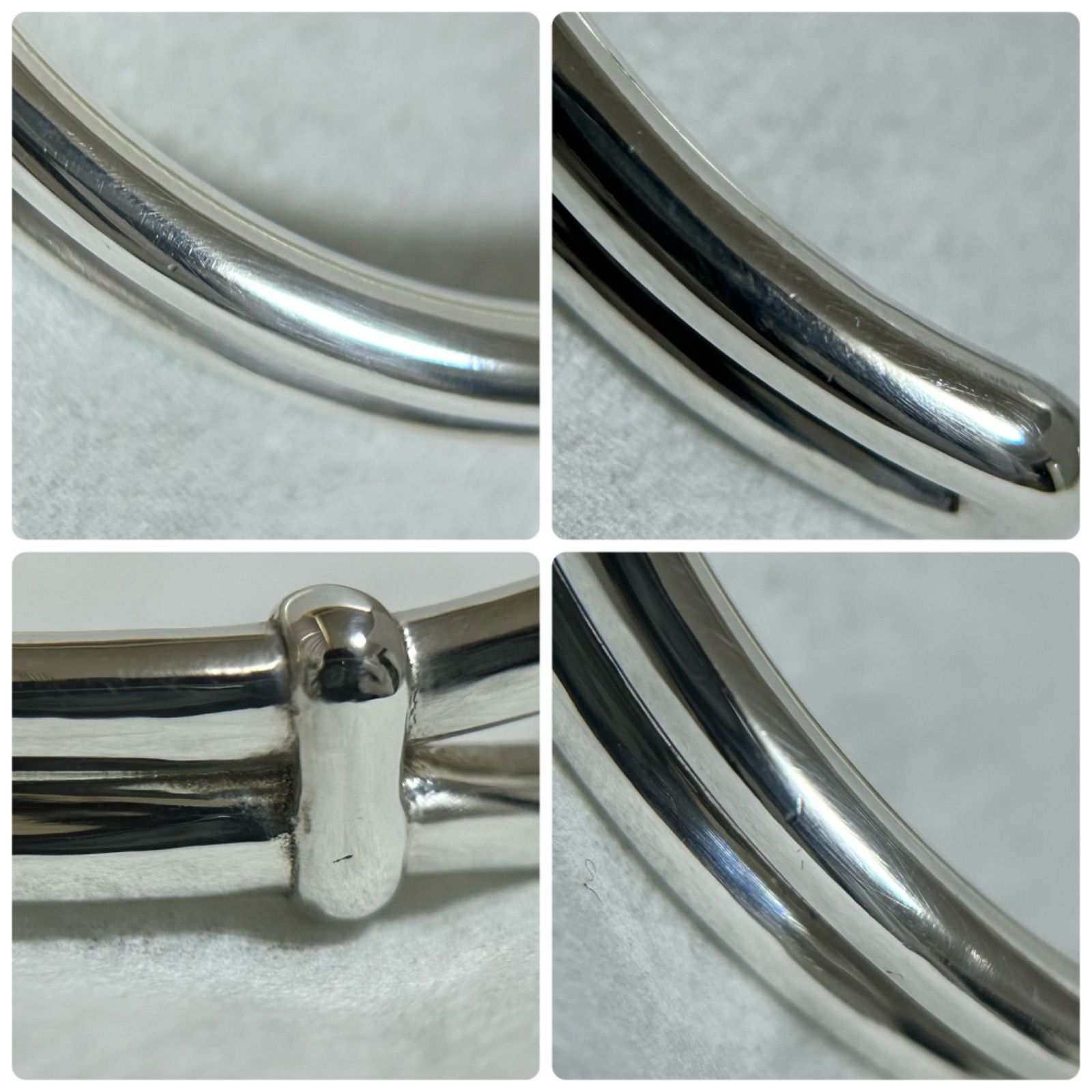 ティファニー 希少 バングル カフ ノットヒンジ PALOMA PICASSO AG925