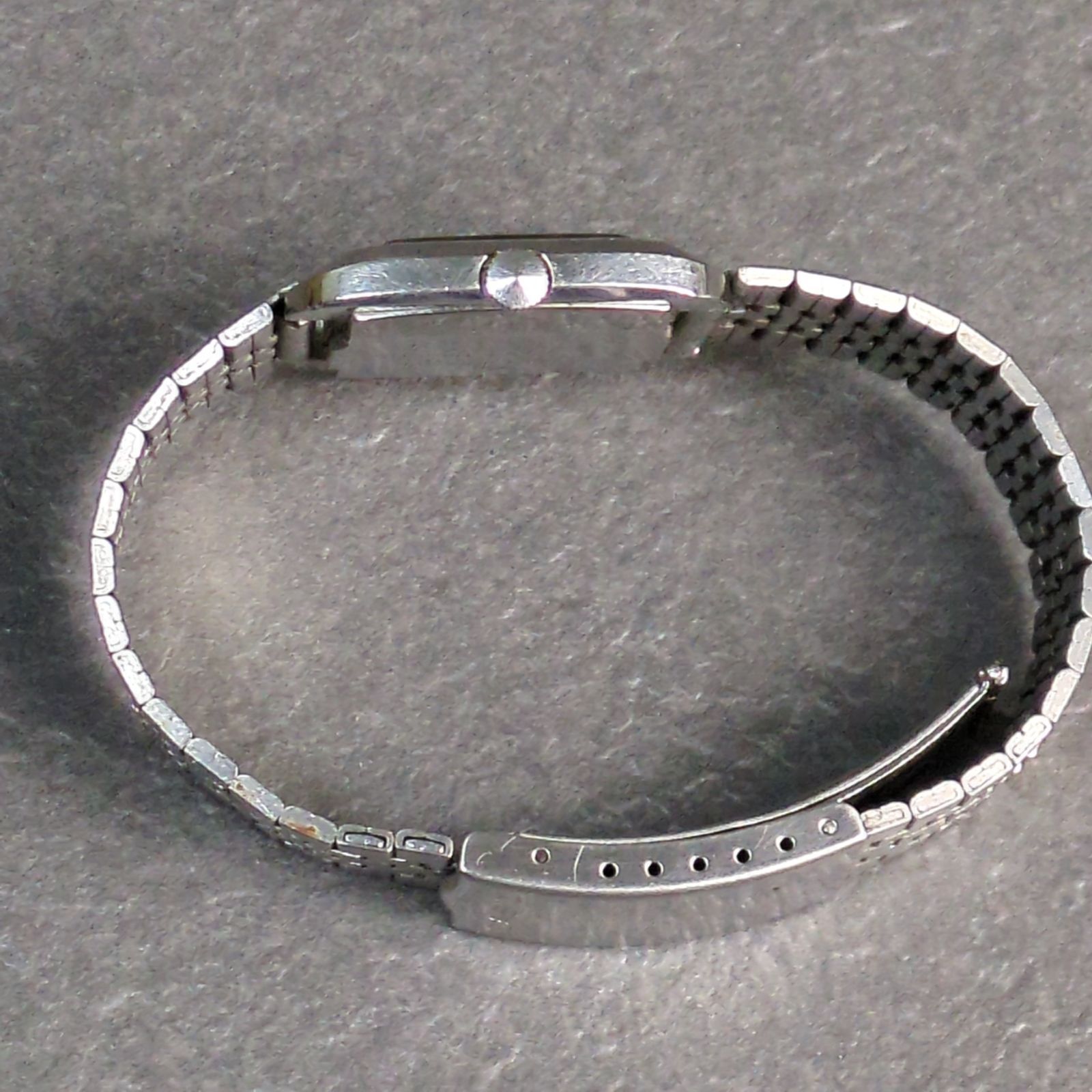 SEIKO セイコー 2559-7000 手巻き 腕時計 ネイビー文字盤 社外