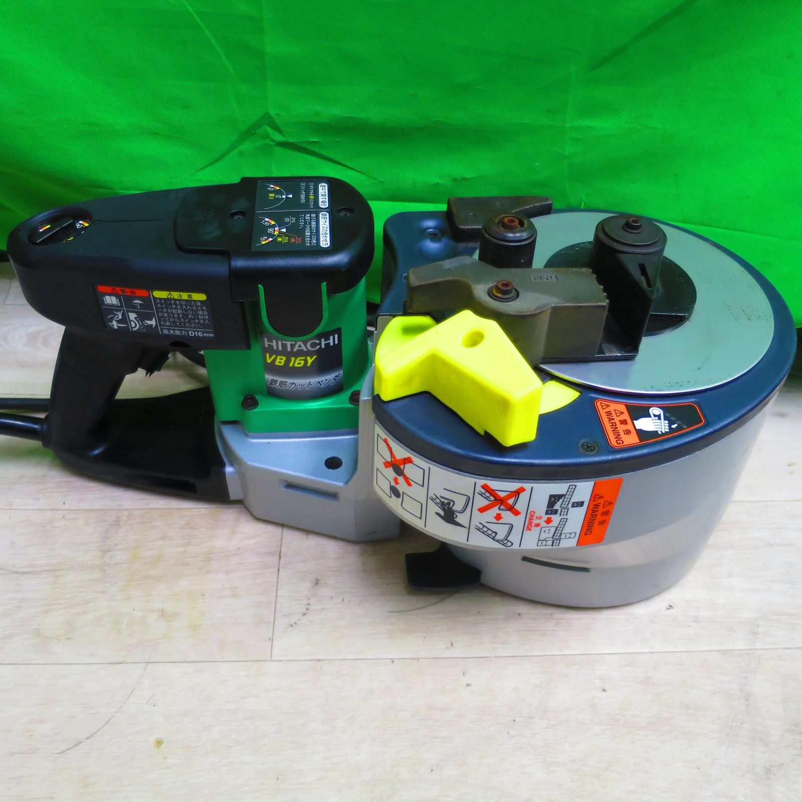 動確OK】 日立工機 鉄筋カットベンダ VB 16Y