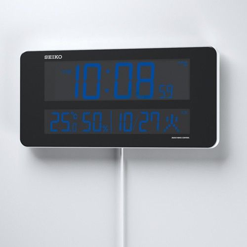 M2セイコー クロック 電波 デジタル シリーズC3 白 DL208W DL208W | シリーズC3 | セイコーウオッチ株式会社
