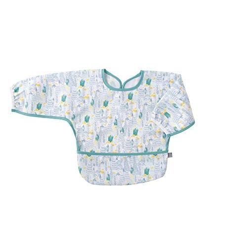 MOOMIN BABY ムーミンベビー お食事長袖ビブ モミ|グリーン BBMB0040372 STEELWINDOWSANDDOORS_COM