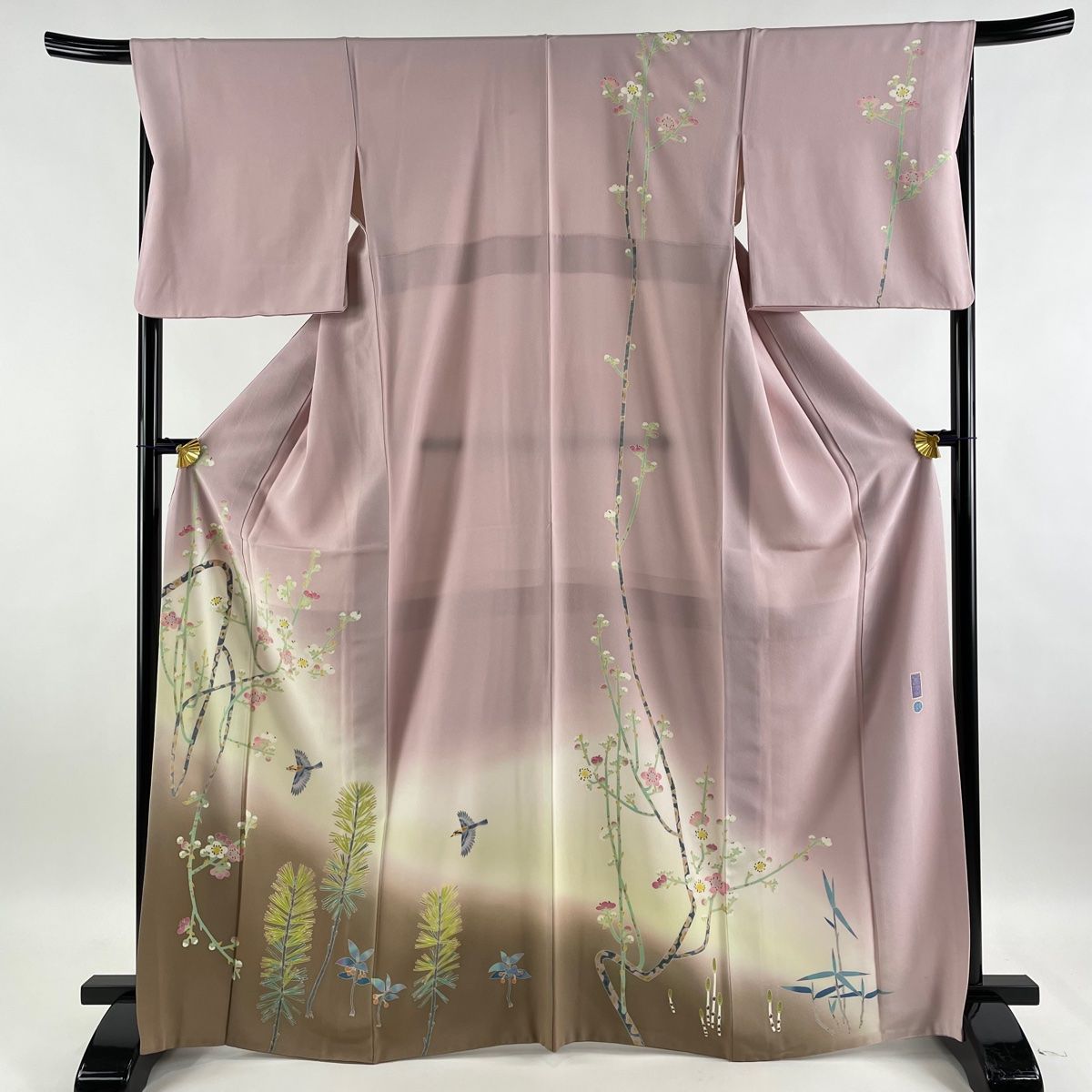 訪問着 身丈166.5cm 裄丈68cm 正絹 美品 逸品-