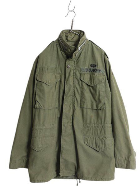 60s ALPHA 社製 米軍実物 US ARMY M-65 フィールド ジャケット SMALL
