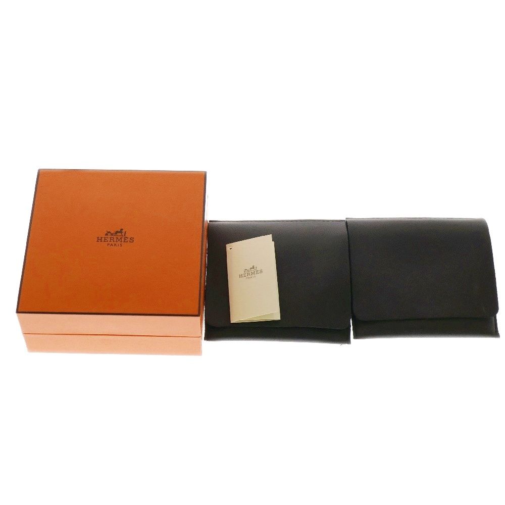 HERMES (エルメス) ループMM エシャペ Ag925 SV シルバー ピアス  