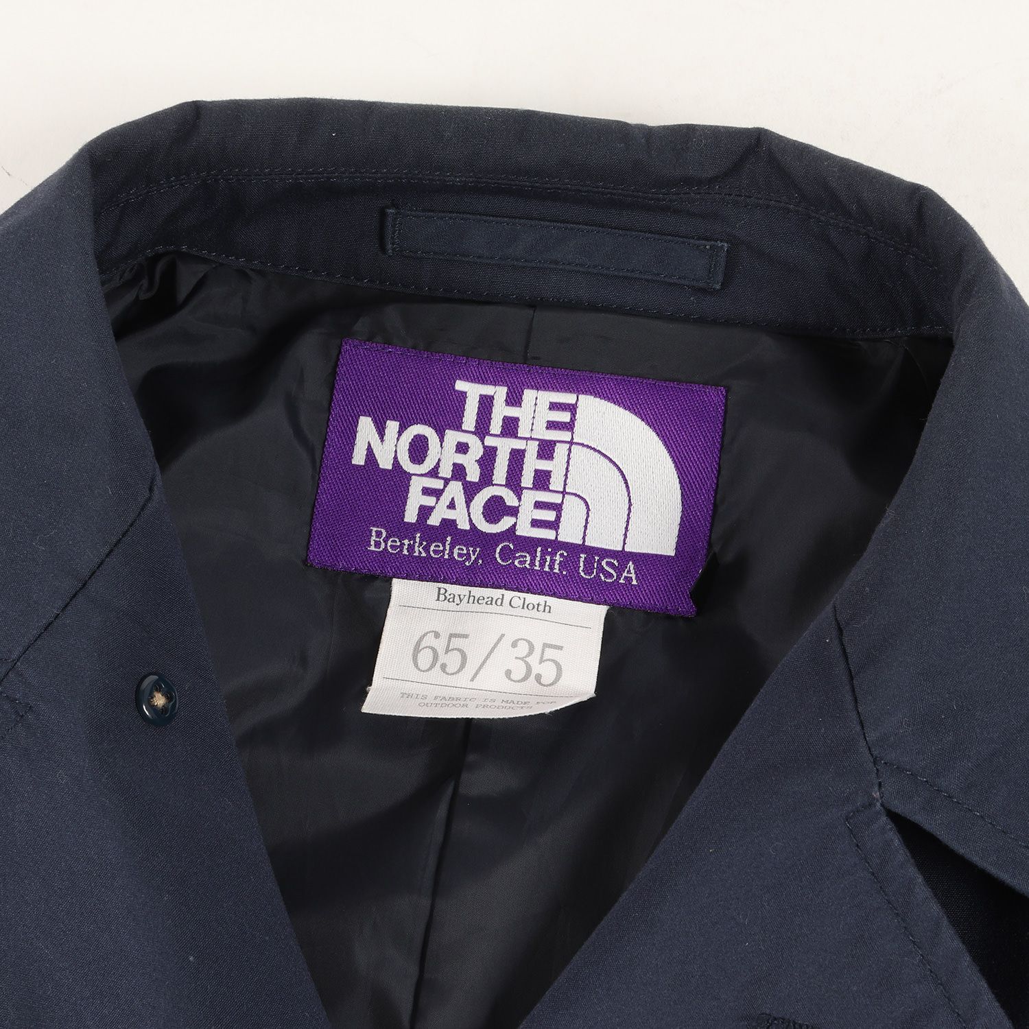 THE NORTH FACE PURPLE LABEL ノースフェイス パープルレーベル コート サイズ:S 65/35 ベイヘッドクロス  ステンカラー コート NP2618N バルマカーン ネイビー 紺 アウター ジャケット - メルカリ