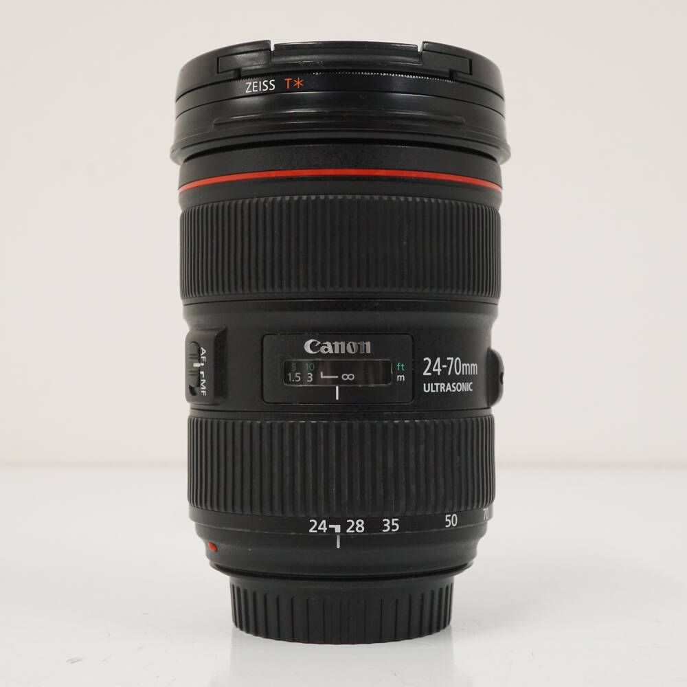 美品 キャノン レンズ Canon EF24-70mm f2.8l ii usm ズームレンズ
