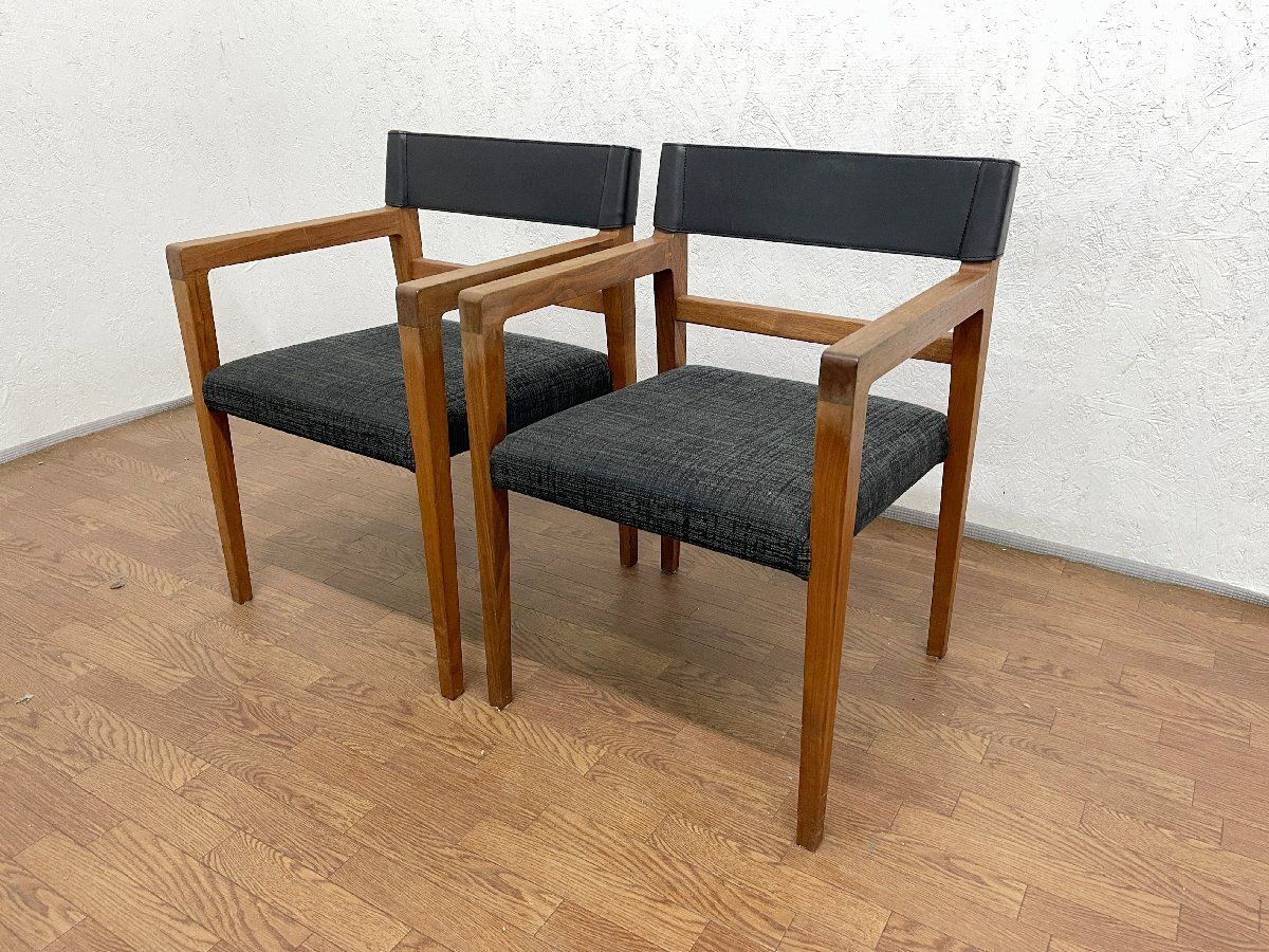 日田工芸 チーク 無垢材 本革 チェア 70s hj様 日田工芸 ヴィンテージ