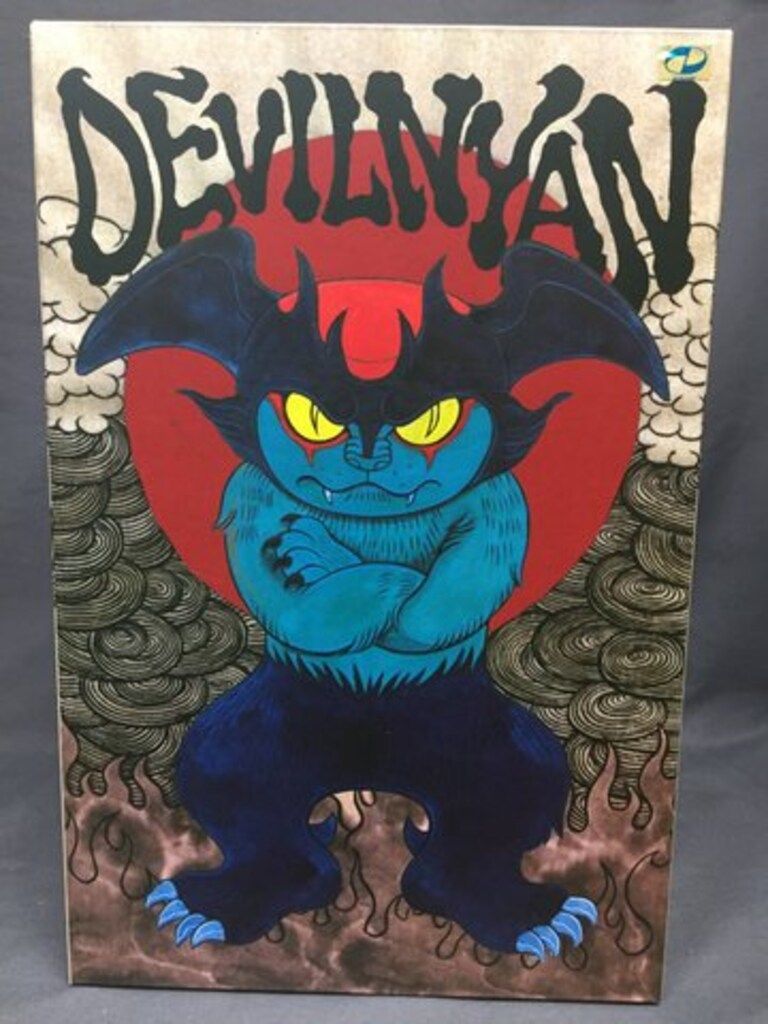 UNBOX INDUSTRIES デビルマン 石黒亜矢子 DEVILNYAN 水色蓄光成型