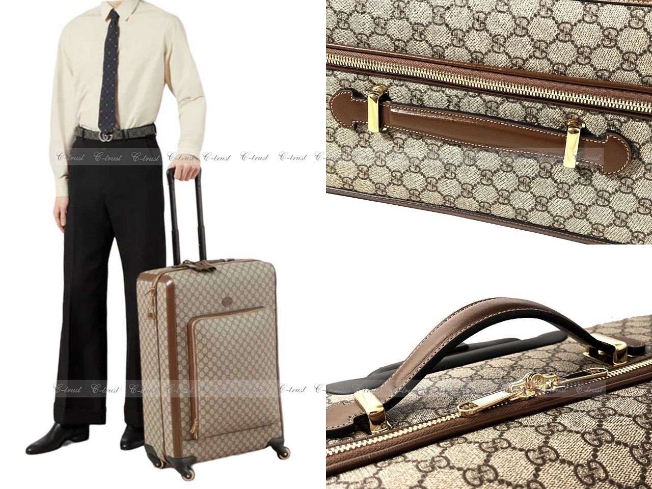 GUCCI グッチ スーツケース BAG バッグ キャリー 4輪 スプリーム