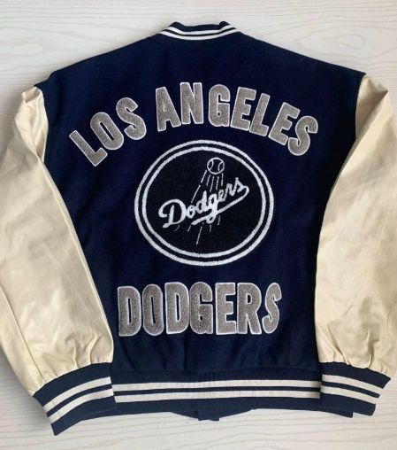 ニューエラ MLB ロサンゼルス ドジャース 刺繍ロゴ 袖レザー  