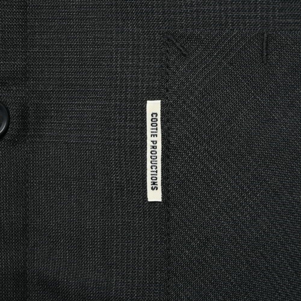 COOTIE ウールポリ混 チェック オーバーシャツ - メルカリ 