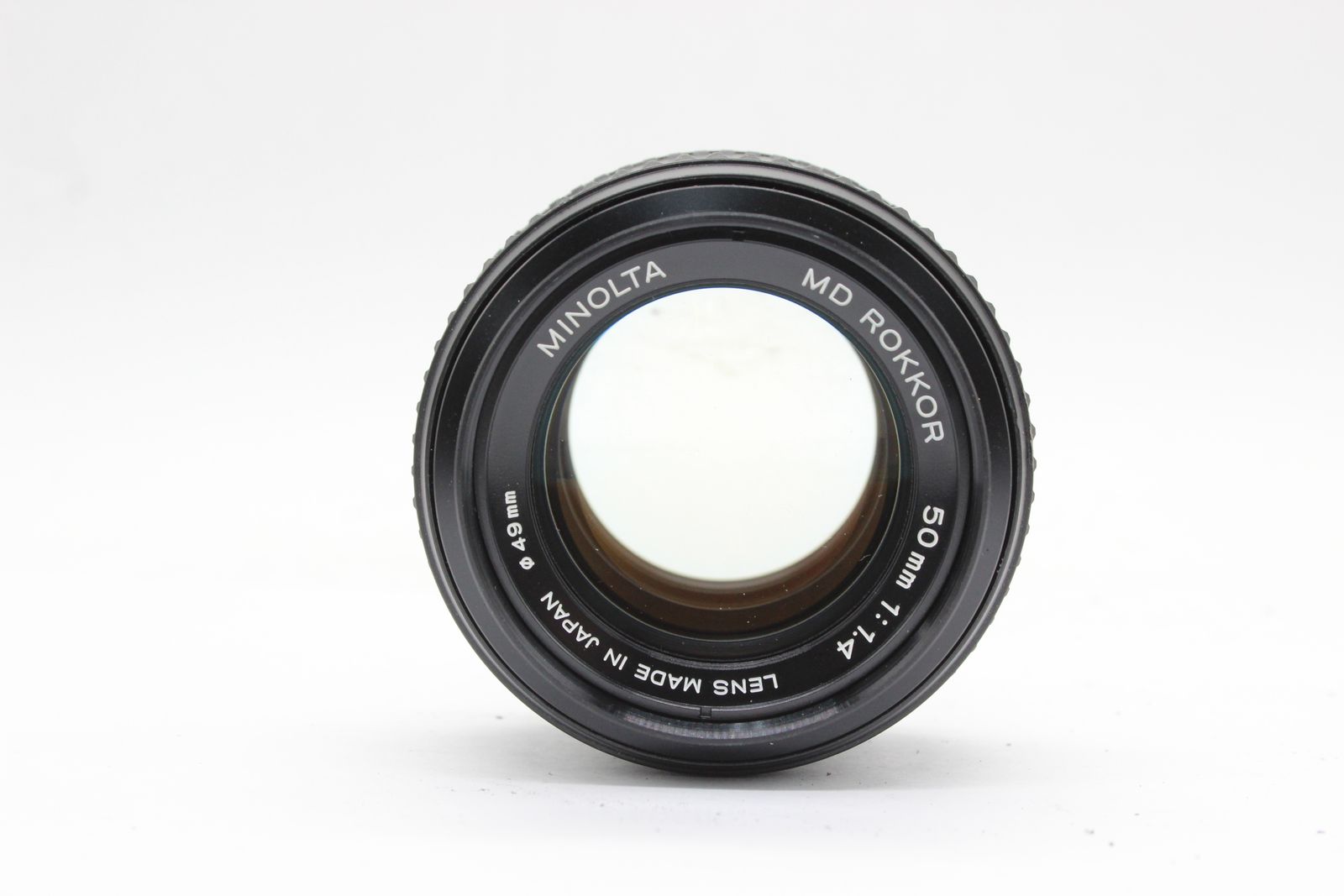 Minolta MD 50mm F1.4 ミノルタ レンズ 美品 クリア - レンズ(単焦点)