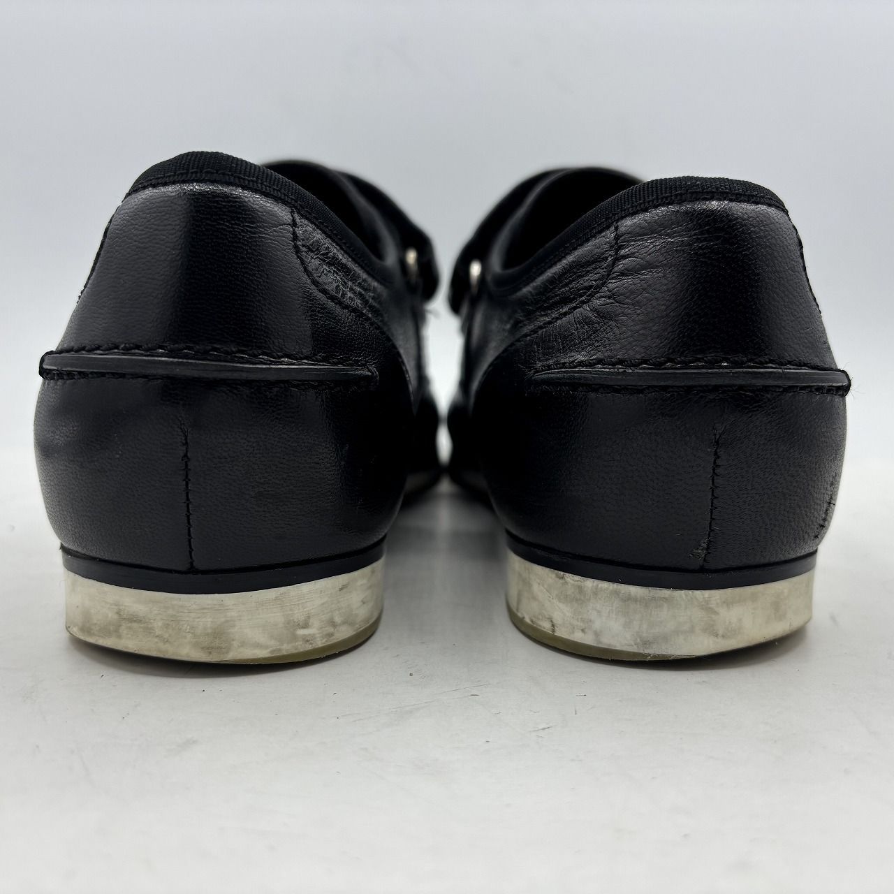 グッチ GUCCI シューズ レザー 革靴 メンズ メダリオン パンチング