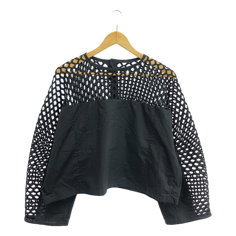 美品】 LUTZ HUELLE / ルッツヒュエル | 編みニットドッキングプル 