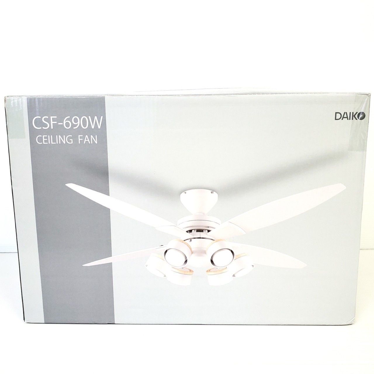 新品未開封 完売品 LEDシーリングファン ホワイト CSF-690W 新品未開封 LEDシーリングファン ホワイト CSF-690W（大光電機
