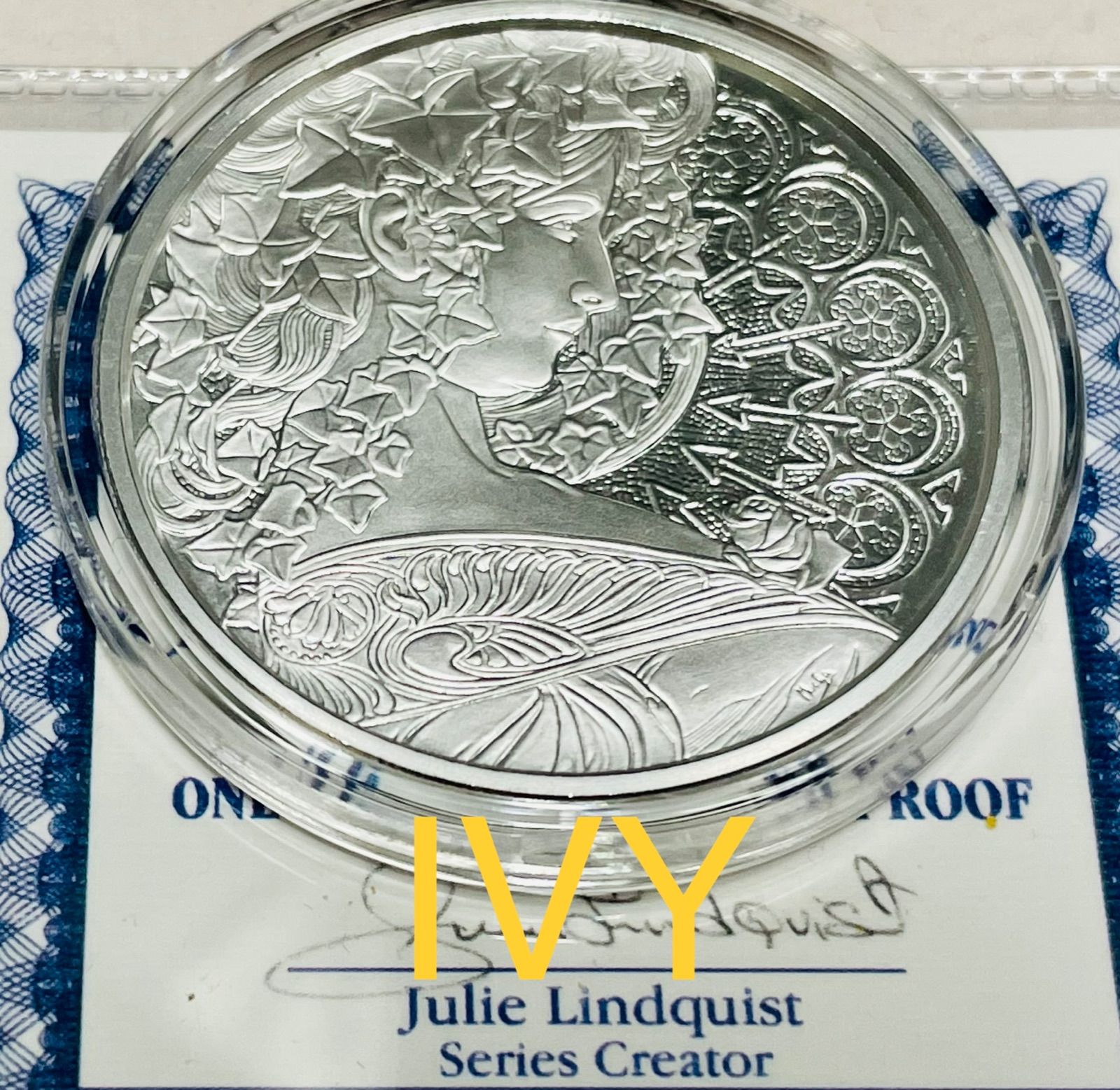 約311g6枚セット ミュシャ コレクション 2017 アメリカ 銀貨 コイン 1オンス