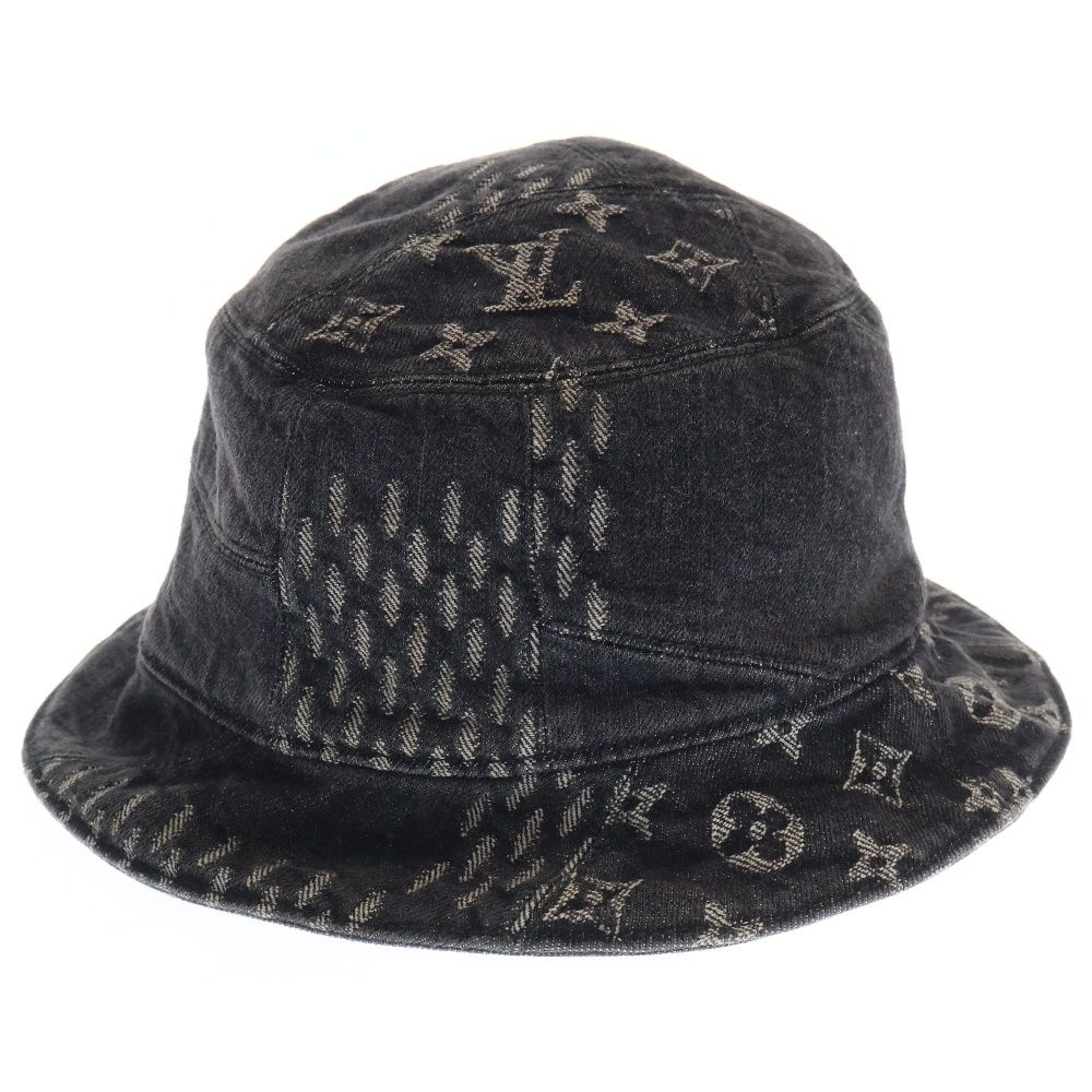 ルイヴィトン ボネ・ダミエ デニム nigoコラボ ジャイアントハット 帽子 楽天市場】LOUIS VUITTON ルイヴィトン MP3244 ボネ・デニム LV MADE