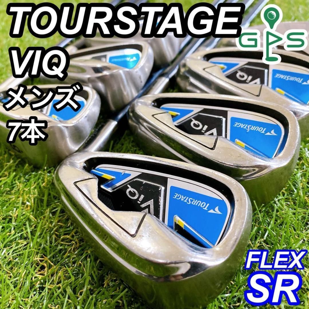 送料無料商品 |  公式 オンライン メンズアイアン ツアーステージ VIQ TOURSTAGE 7本 SR 初心者 クラブ