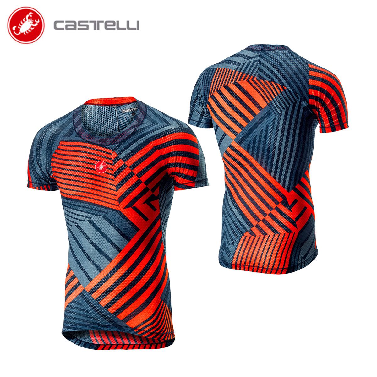 CASTELLI 19021 PRO MESH SHORT SLEEVE カステリ プロ メッシュ 半袖ベースレイヤー BRIGHTFACE_UK