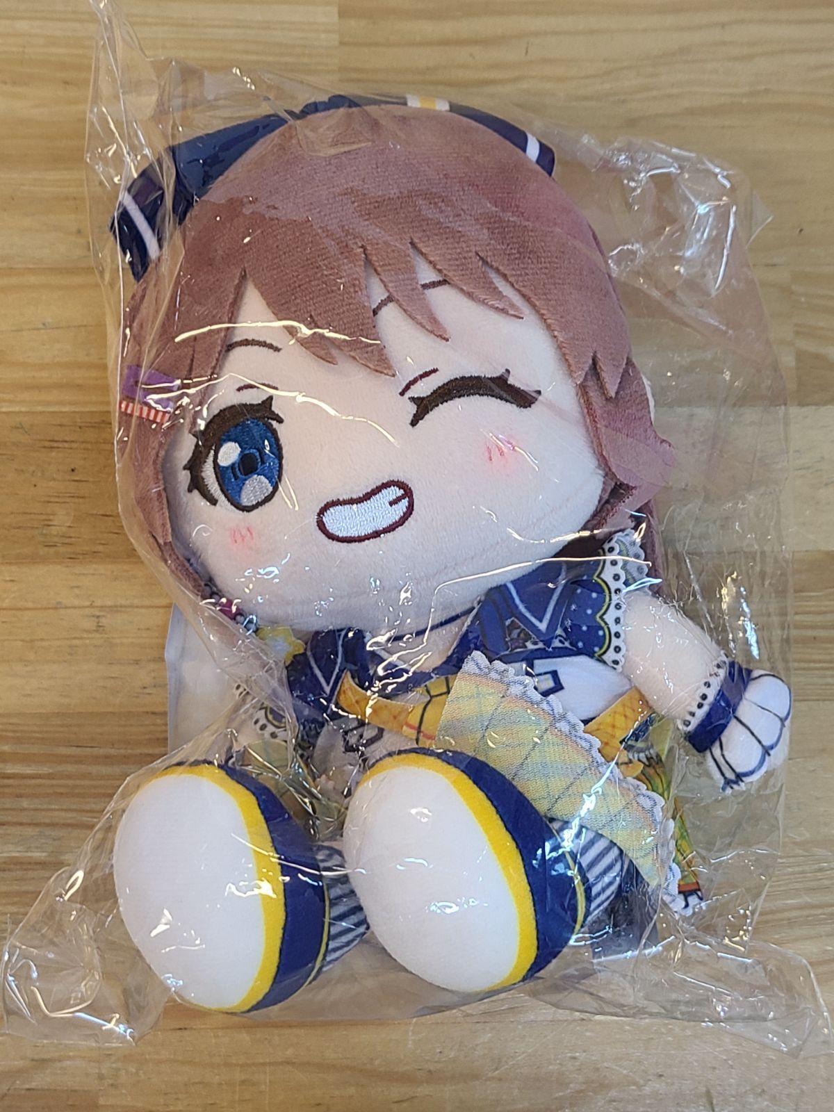 グッスマ バンドリ Poppin'Party ぬいぐるみ 山吹沙綾 ぬいぐるみ 山吹沙綾 寝そべりぬいぐるみ “Poppin'Party”School