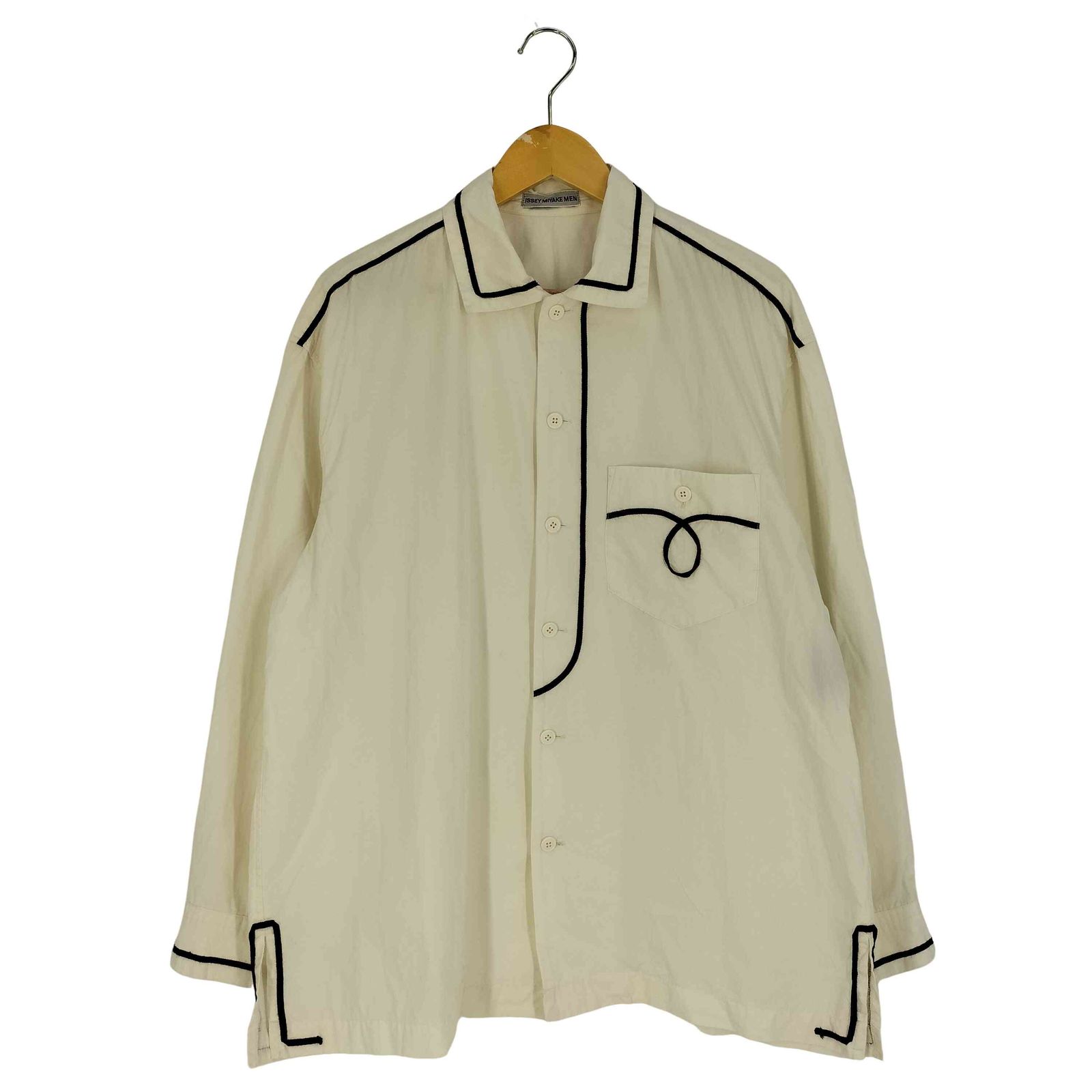 イッセイミヤケメン ISSEY MIYAKE MEN 95AW 銀タグ パイピング イッセイミヤケメン ISSEY MIYAKE MEN 95AW 銀タグ パイピング