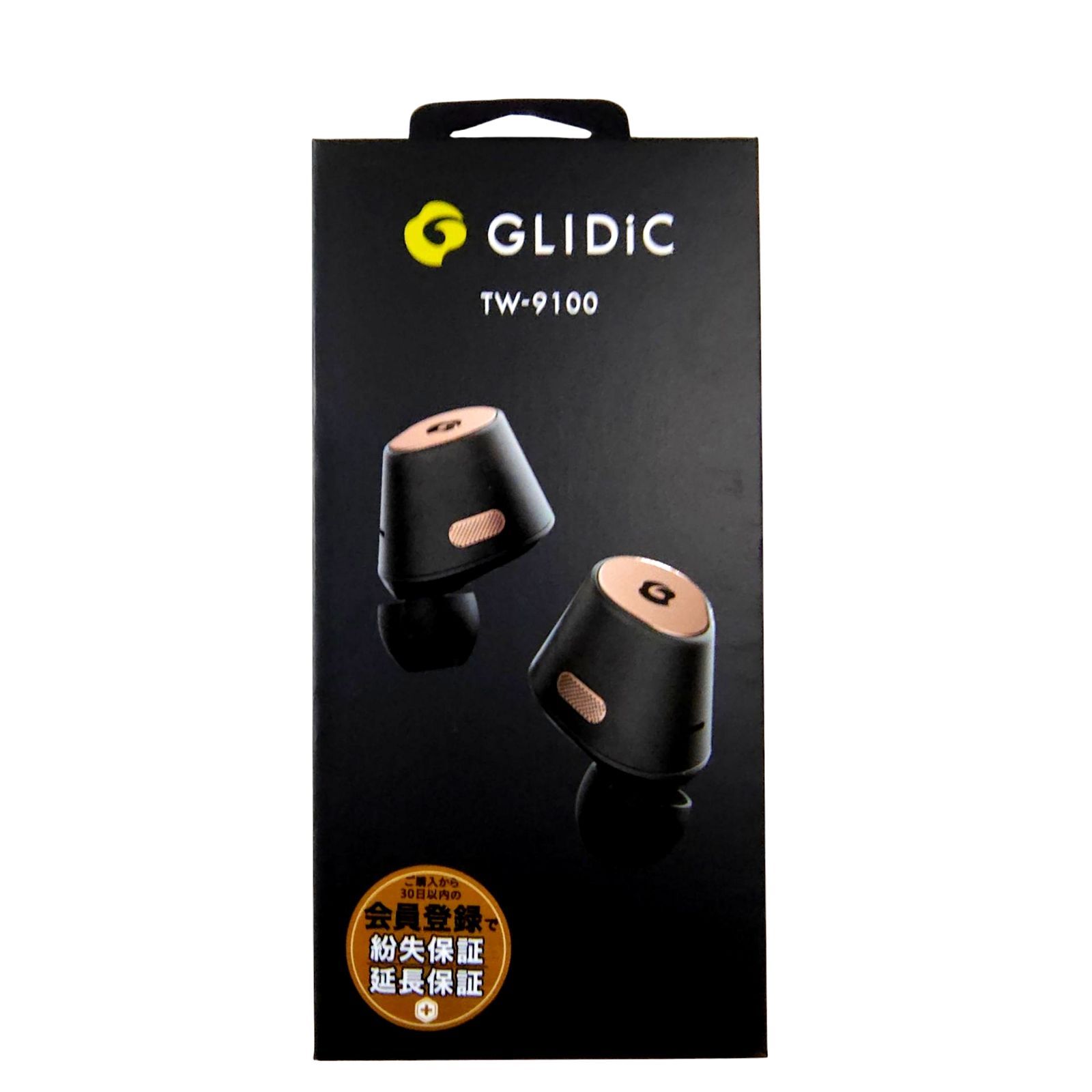 GLIDiC TW-9100 完全ワイヤレスイヤホン ブラック 左右分離 完全独立型 定価 34272円