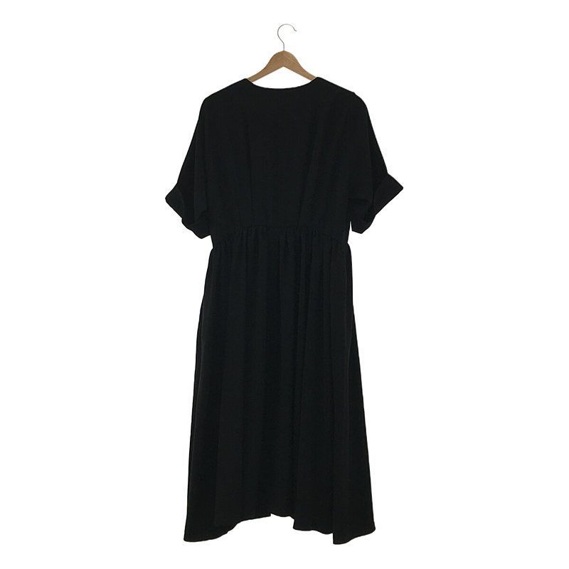 foufou / フーフー | THE DRESS #11 Vneck gather one piece Vネック