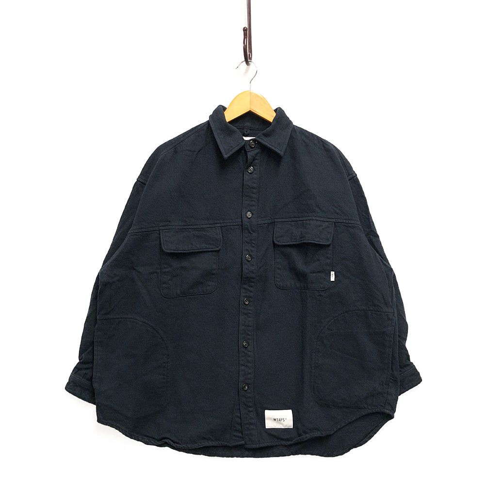 WTAPS ダブルタップス 22SS WCPO 01 LS COTTON. FLANNEL フランネル ...